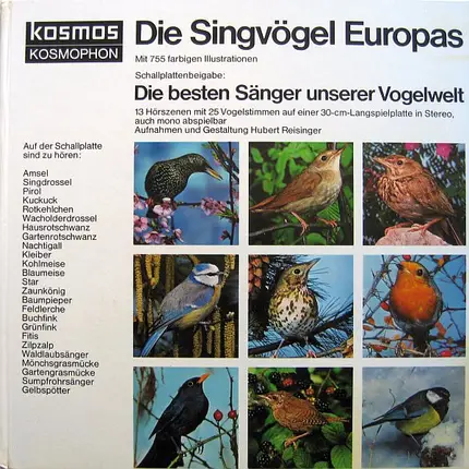 Hubert Reisinger - Die Singvögel Europas - Die Besten Sänger Unserer Vogelwelt