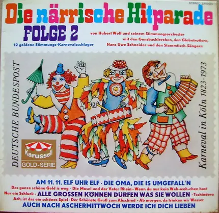 Hubert Wolf Und Sein Orchester - Die Närrische Hitparade Folge 2