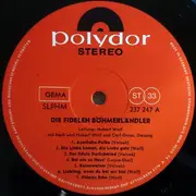 LP - Hubert Wolf Und Seine Original Böhmerländer - Die Fidelen Böhmerländer