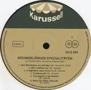 LP - Hubert Wolf Und Seine Zauberzither - Böhmerländer Spezialitäten