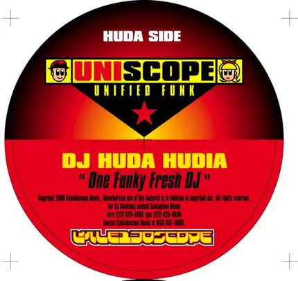 Huda Hudia / Tony Faline - One Funky Fresh DJ / Get Funky