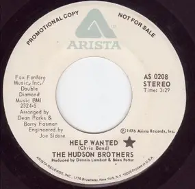 The Hudson Brothers - Help Wanted