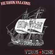 7inch Vinyl Single - Hudson Falcons / Virus Nine - Hudson Falcons / Virus Nine - Blue Vinyl