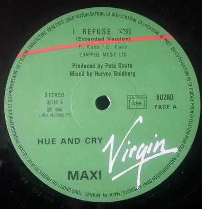 Hue & Cry - I Refuse