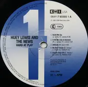 LP - Huey Lewis & The News - Hard At Play