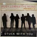 12inch Vinyl Single - Huey Lewis & The News - Stuck With You
