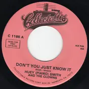 Huey "Piano" Smith & His Clowns - Don't You Just Know It / High Blood Pressure