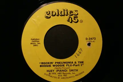 Huey "Piano" Smith - Rockin' Pneumonia & The Boogie Woogie Flu