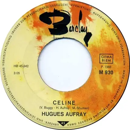 Hugues Aufray - Celine