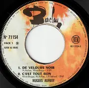 7inch Vinyl Single - Hugues Aufray - De Velours Noir