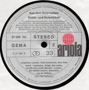 LP - Hugel-Gitarrentrio , Geschwister Röpfl , Waakirchner Sänger , Schönauer Musikanten , Gerstreuter Mu - Aus Dem Bairischen Bilder- Und Notenbüchl - Singen Und Musizieren Mit Dem Fanderl Wastl