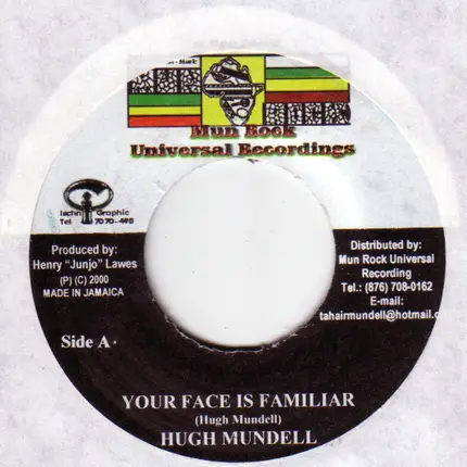 Hugh Mundell - Your Face Is Familiar