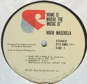 Double LP - Hugh Masekela - Home Is Where The Music Is - ORIGINAL US