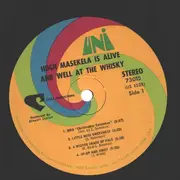 LP - Hugh Masekela - Is alive and well at the whiskey