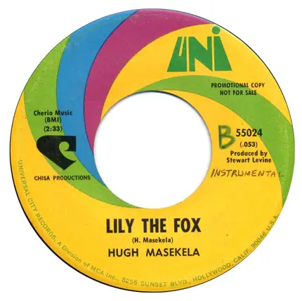 Hugh Masekela - Lily The Fox / Baby, Baby, Baby