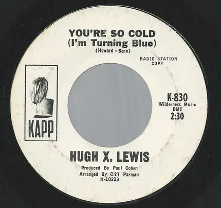 Hugh X. Lewis - No Chance For Happiness