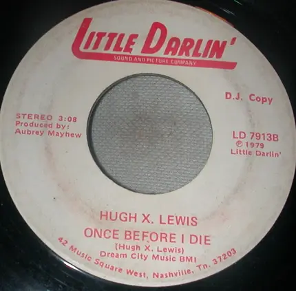 Hugh X. Lewis - What Can I Do (To Make You Love Me)