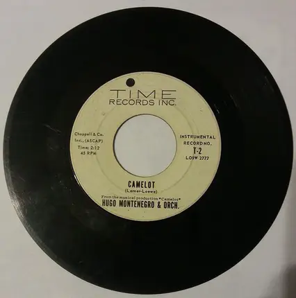 Hugo Montenegro And His Orchestra - Camelot