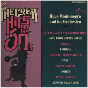 Hugo Montenegro - The Great Hits Of The 50's