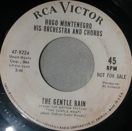 Hugo Montenegro And His Orchestra - For A Few Dollars More / The Gentle Rain