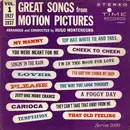 LP - Hugo Montenegro - Great Songs From Motion Pictures Vol. 1 (1927 - 1937)