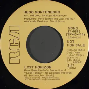 Hugo Montenegro - Lost Horizon