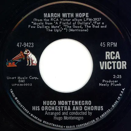 Hugo Montenegro, His Orchestra And Chorus - The Good, The Bad And The Ugly