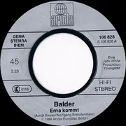 7inch Vinyl Single - Hugo Egon Balder - Erna Kommt