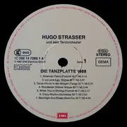 LP - Hugo Strasser und Das Tanz-Orchester - Die Tanzplatte '88