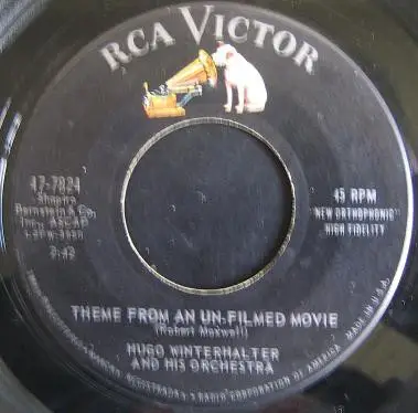 Hugo Winterhalter Orchestra - Theme From An Un-Filmed Movie / The Girl From Amsterdam
