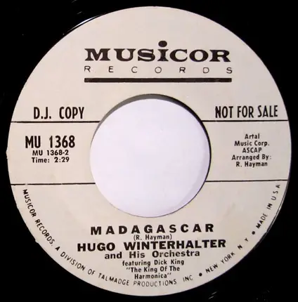 Hugo Winterhalter Orchestra - Theme From "Popi"