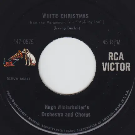 Hugo Winterhalter - Blue Christmas / White Christmas