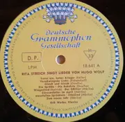 LP - Hugo Wolf - Rita Streich , Erik Werba - Rita Streich Sings Lieder By Hugo Wolf - Mono, Tulip Rum