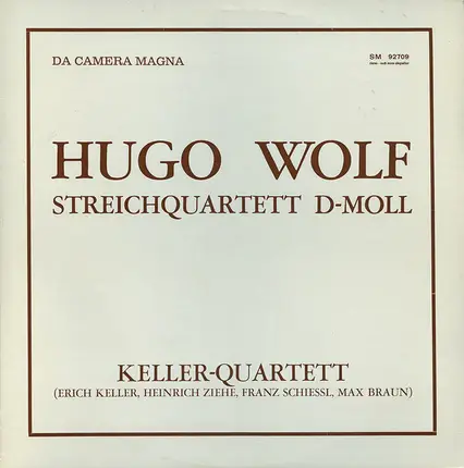 Hugo Wolf - Streichquartet D-Moll