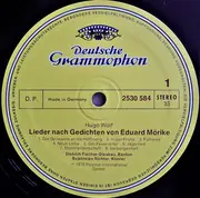 LP - Hugo Wolf : Dietrich Fischer-Dieskau - Sviatoslav Richter - Mörike-Lieder
