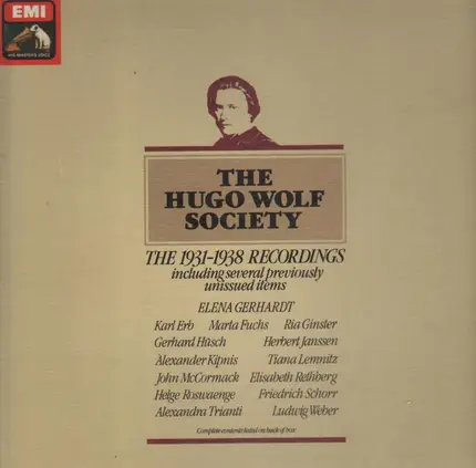 Hugo Wolf - The Hugo Wolf Society (Elena Gerhardt,..)