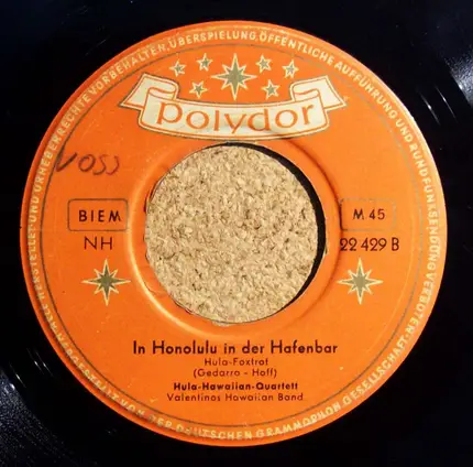 Hula Hawaiian Quartett - Am Weißen Strand Von Sourabaya