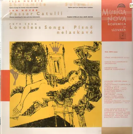 Hurnik, Novak, Eben - Shulamite / Passer Catulli / Loveless Songs