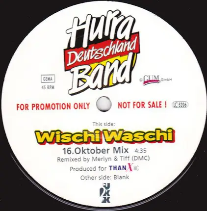 Hurra Deutschland - Wischi Waschi