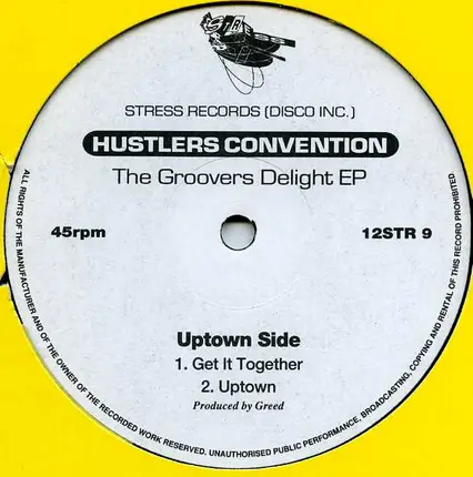 Hustlers Convention - The Groovers Delight EP