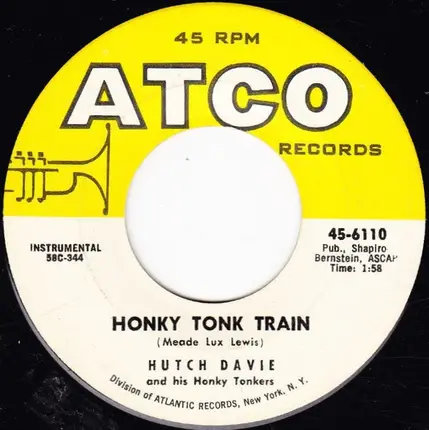 Hutch Davie And His Honky Tonkers - Woodchopper's Ball