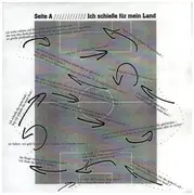 7inch Vinyl Single - Hydro Techno Super Super - Ich schieße für mein Land - Handmade fake soccer grass cover