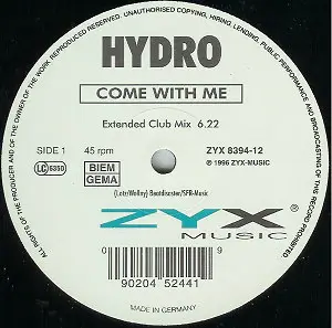 Hydro - Come With Me