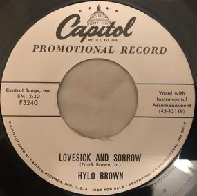 Hylo Brown - Lovesick And Sorrow / A One Sided Love Affair