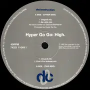 12inch Vinyl Single - Hyper Go Go - High (Original Mixes & Remixes)
