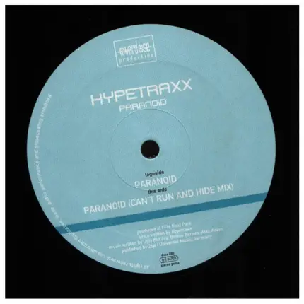 Hypetraxx - Paranoid