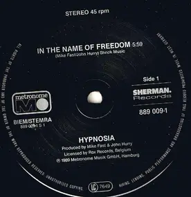 Hypnosia - In The Name Of Freedom