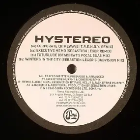 Hystereo - Winters In The City / Executive Memo (Remixes)
