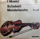 LP - Schubert / Mendelssohn-Bartholdy - Rondo A-dur Für Violine Und Streichorchester - Fünf Menuette Und Sechs Trios Für Streichorchester / Symphonie Nr. 9 C-moll - Stereo