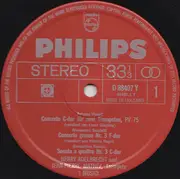 LP - I Musici , Antonio Vivaldi / Alessandro Scarlatti / Gioacchino Rossini / Tommaso Giordani - Italiaanse Meesters